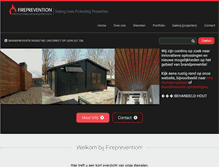 Tablet Screenshot of fireprevention.nl